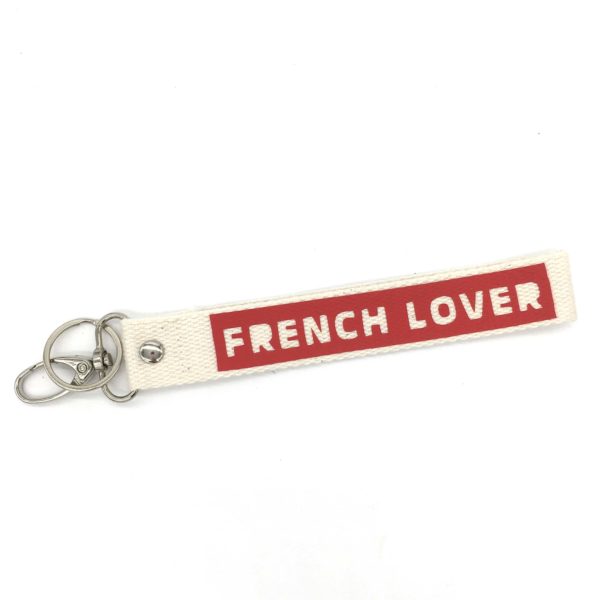Porte french lover rouge et blanc MELIFACTORY