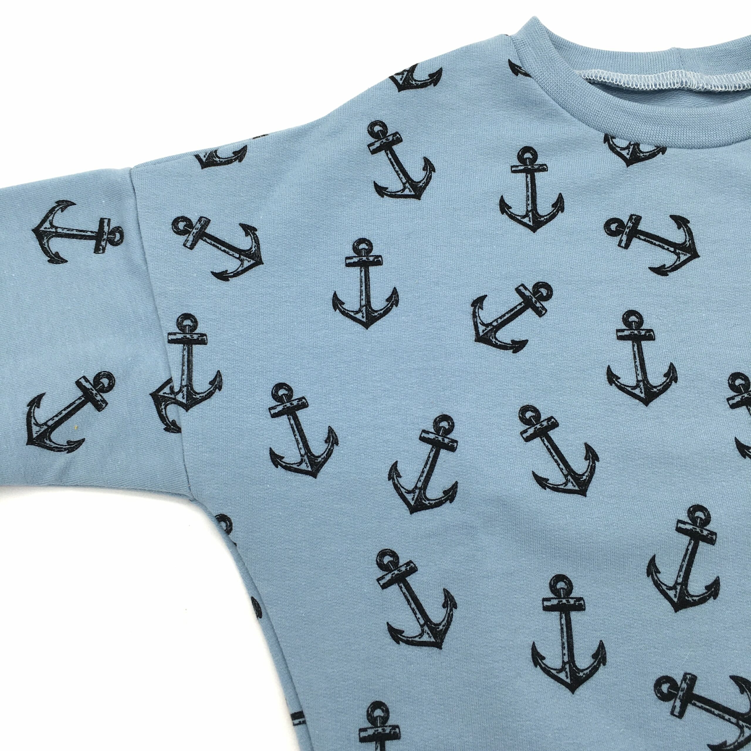 Sweat French Terry encre marine 3 ans